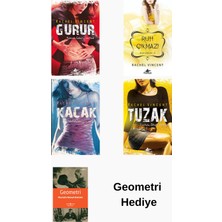 Pegasus Rachel Vincent 4 Kitap Seti + Geometri Hediye
