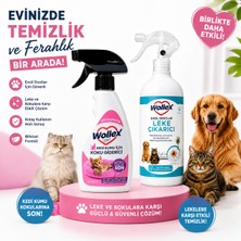 Wollex Kedi Kumu ve Tuvaleti Koku Giderici, Doğal Idrar ve Çişi Spreyi,evcil Hayvan Leke Çıkarıcı 500 ml | Kedi & Köpek