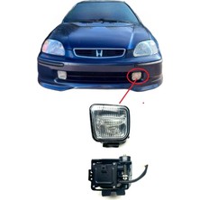 Jakuza Honda Civic Sis Far Lambası Sol 1996-1997-1998 Beyaz Ampullu