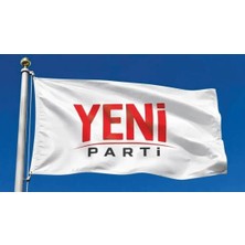 Yeni Parti Bayrağı Flaması 70X105CM Raşel Kumaş