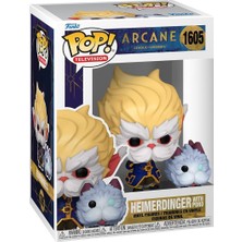 Funko Pop! Tv: Efsaneler Arcane Ligi - Poro ile Heimerdinger