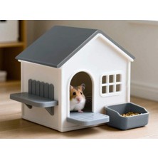 Clavo Design Modern Tasarım Lüks Hamster Evi ve Küçük Evcil Hayvan Yaşam Alanı