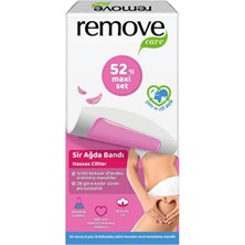 Remove Hassas Ciltler Için Sir Ağda Bandı 52'li (8'li Paket)