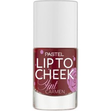 Pastel Lip To Cheek Tint 01 Carmen (4'li Paket)