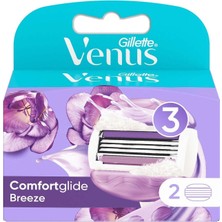 Gillette Venus Comfort Glide Breeze 2 Adet Yedek Başlık (4'li Paket)
