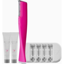 Dermaflash Luxe Yüz Peelingi ve Ince Tüy Temizleme Cihazı Pembe