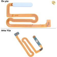 Arsking Uyumlu Galaxy A14 Orjinal Parmak Izi Filmi Buz Mavisi Orijinal Parmak Izi Film Kablosu Parmak Izi Se