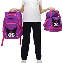 Woomino Termal Beslenme Çantalı 3'lü Set Ilkokul Çantası Seti