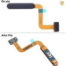 Arsking Uyumlu Galaxy M32 Orijinal Parmak Izi Filmi Siyah Parmak Izi Film Kablosu Parmak Izi Sensörü Filmi H