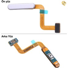 Arsking Uyumlu Galaxy M52 Parmak Izi Filmi Mor Parmak Izi Film Kablosu Parmak Izi Sensörü Filmi Home Tuşu Fi