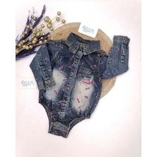Çiçek Çiçek Denim Tulum Denim