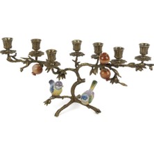 Mikasa Moor Bronz Renkli Kuş Nar 7lişamdan 48X23CM