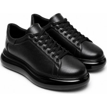 Ugravo Büyük Numara Erkek Ayakkabı 45 46 47 48 49 50 Siyah Sneaker Büyük Beden Ayakkabı