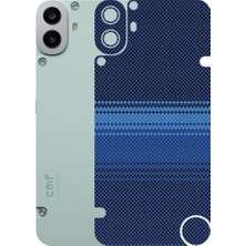 Kapps Cmf Phone 1 ile Uyumlu Rainbow Serisi Premium Arka Kapak Kaplama(Kenarlar Yoktur!)