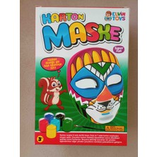 Elvin Toys Karton Maske Boyama Seti