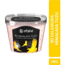 Efsina 2 KG İRİ HİMALAYA TUZU Doğal Tuz Türü Serin ve Kuru Ortamda Muhafaza Edin