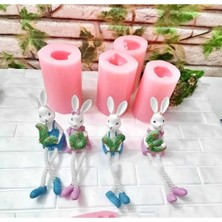 Himi Teraryum Objeleri Tavşan Biblo Plastik Dekoratif Biblo