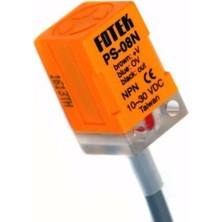 PS-08N Fotek 17X17X28MM 10-30VDC Besleme Npn No 8mm Algılama 2mt Kablolu Kübik Endüktif Sensör