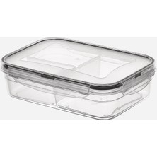 Plastart Fresh Box 3 Bölmeli Dikdörtgen (6'li Paket)