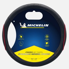 Michelin Suni Deri Direksiyon MC1003NR Premium Kırmızı (5'li Paket)
