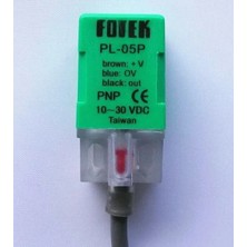 PL-05P Fotek 17X17X35MM 10-30VDC Besleme Pnp No 5mm Algılama 2mt Kablolu Kübik Endüktif Sensör