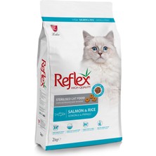 Reflex Somonlu ve Pirinçli Kısırlaştırılmış Kedi Maması 2kg