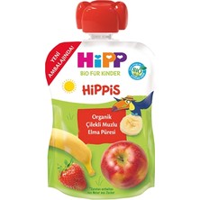 Hipp Organik Püre 100G Muz&elma&çilek (7'li Paket)