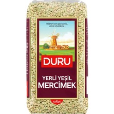 Duru Yerli Yeşil Mercimek 1 kg (7'li Paket)