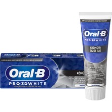 Colgate Oral-B Pro-3d Whıte Kömür Özü Ferah Nane Diş Macunu 75 ml