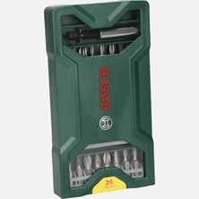 Bosch 25 Parça Mini X-Line Vidalama ve Bits Seti (6'li Paket)