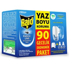 Raid  Makine + Likit Yedek 90 Gece (3'li Paket)