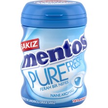 Mentos Pure Fresh Nane Aromalı Draje Sakız 60 G (7'li Paket)