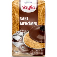 Yayla Sarı Mercimek 1 kg (7'li Paket)