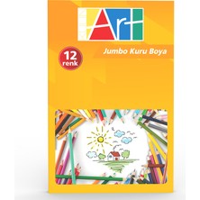 Kulinart Jumbo Kuru Boya 12'li (7'li Paket)
