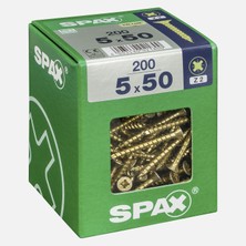Spax Havşa Vida Sarı 5X50 (4'li Paket)