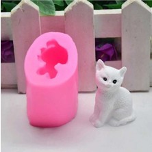 Himi Teraryum Objeleri Minik Kedi 2 Adet Plastik Teraryum Obje Minyatür Obje Teraryum Aksesuar Teraryum Süsü