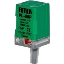 PS-08P Fotek 17X17X28MM 10-30VDC Besleme Pnp No 8mm Algılama 2mt Kablolu Kübik Endüktif Sensör
