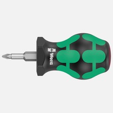 Wera Karbüratörcü Tornavida PH1X25 mm - Stubby (7'li Paket)