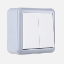 Nilson Unique Beyaz Komütatör (Çerçevesiz) (7'li Paket)