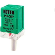 PS-05P Fotek 17X17X28MM 10-30VDC Besleme Pnp No 5mm Algılama 2mt Kablolu Kübik Endüktif Sensör