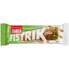 Züber Fıstrık Antep Fıstıklı Kuruyemiş Bar 23 G (6'li Paket)