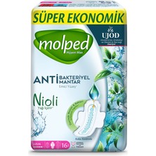 Molped Hijyen Max Süper Ekonomik Uzun Hijyenik Ped 16'lı (3'li Paket)