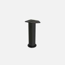 Tempo R42 Mobilya Ayağı 15 cm Tek Siyah (5'li Paket)