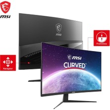 MSI Msı G321CU 31.5" 1 Ms 4K Curved 144 Hz Oyuncu Monitörü - Outlet