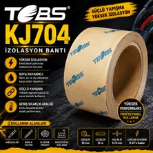 Tebs KJ704 Elektrik Izolasyon Bandı Yüksek Performanslı Endüstriyel Yalıtım Bandı