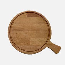 Dbk Yuvarlak Sunum ve Kesme Tahtası 40CM (8'li Paket)