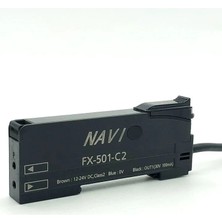 Panasonic FX-501-C2 12-24V Dc Npn Kablolu Dijital Fiber Optik Sensör Amfisi
