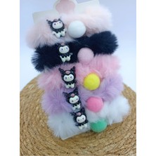My World Life Kuromi Figürlü Peluş Lastik Toka Set