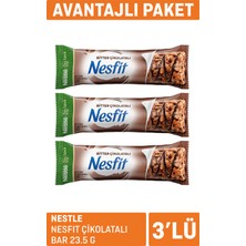 Nestle Nesfıt Çikolatalı Bar 3 x 23.5 G (8'li Paket)