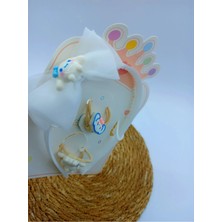 My World Life Kuromi Karakter Fiyonk Detaylı Taç ve Lastik Toka Set